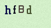 Visual Confirmation Security Code